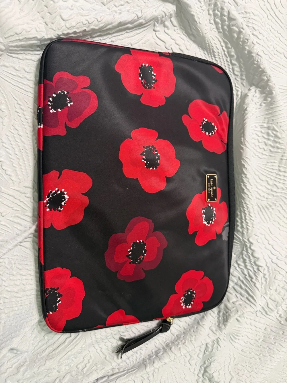 Kate Spade New York Poppy Floral Laptop Sleeve 13-14